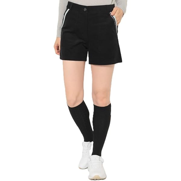 Amazon | [ピン アパレル] レディース ショートパンツ (ストレッチ