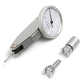 0 to 0.0005 inch dial test indicator gauge with 2 clamps and