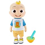 Jazzwares CoComelon 公式デラックス インタラクティブ JJ 人形 サウンド付き