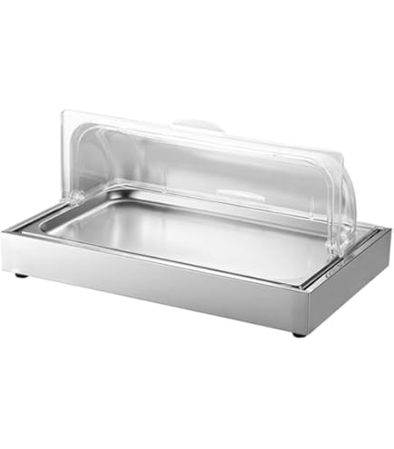 Amazon｜ステンレス製フードプレート ビュッフェサーバー フード