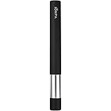 IONPA 電動歯ブラシ 音波振動歯ブラシ ソニック 携帯用 電池式 替えブラシ DM-021 (Black)