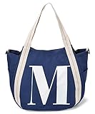 【C2-3】 ショルダー付き 2WAY マザーズバッグ 斜め掛け イニシャルトートバッグ ■MAMA-INT■(M)