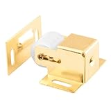 prime-line製品U 9047クローゼット、キャビネットローラーキャッチ、真鍮メッキ