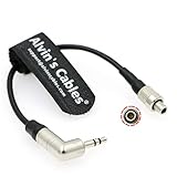 Alvin's Cables タイムコードケーブル Wisycom MTP60用 Tentacle Sync 3.5mm TRSからFVB 00 3ピン タイムコードケーブル Audio Ltd.A10-TXトランスミッター用 Zaxcom ZFR400 7.9インチ(20cm)