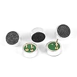 uxcell シリンダー状　金属エレクトレットコンデンサーマイク 6mm x 2.7mm　5個