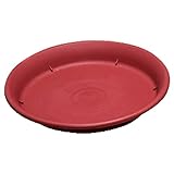 アイリスオーヤマ 受け皿 素焼風受皿 15号 レッドベリー