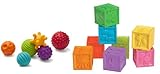 Infantino Textured Multi Ball Set and Squeeze & Stack Block Set [並行輸入品]