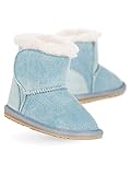 EMU AUSTRALIA ( エミュ オーストラリア ) Toddle Denim ( トドル ） デニム 素材 シープ スキン ブーツ 【 日本正規品 】 12㎝ ライト デニム