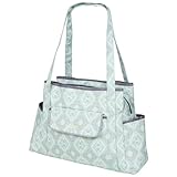 The Bumble Collection Rachel Roundabout Diaper Bag, Majestic Mint by The Bumble Collection