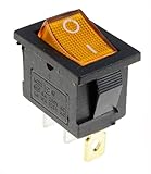 /オフロッカースイッチ車のダッシュボードSPSTスイッチ上