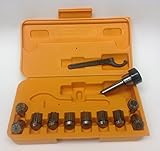 HHIP 3900-0502 ER-25 Mt2 Spring Collet Chuck Set, 12-piece [並行輸入品]