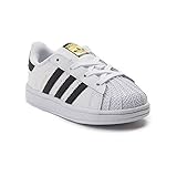 (アディダス) adidas 靴・シューズ キッズスニーカー Toddler adidas Superstar Athletic Shoe White/Black ホワイト/ブラック US 7 (14