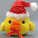 リラックマ ドットクリスマスぬいぐるみ キイロイトリ 単品 プライズ