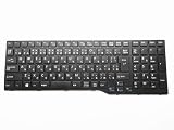 ノートPC 富士通 FMV LIFEBOOK AH52/M AH53/M AH53/R AH53/S AH53/U AH56/M 用 内臓 日本語キーボード 黒色