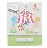 Pepper Pot Keepsake Calendar with Coordinating Stickers (Circus Pals) by Paper Craft