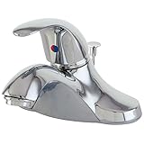 Elements of Design Legacy EB6541 Single Handle Centerset Lavatory Faucet with Retail Pop-Up, 4-Inch,