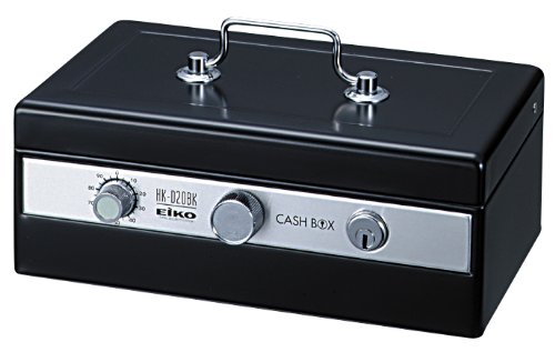 手提金庫 CASH BOX HK-D20BK | 文具百貨