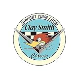 クレイスミス (CLAY SMITH) ステッカー サークル 直径 7cm 塩ビ素材 CSY-1739