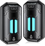 【新型分離式設計・2個セット】OUTJUT 充電式カイロ 電気カイロ 6000mAh容量 両面発熱3秒急速発熱 3階段温度調節