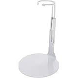 (3-Pack) - Kaiser Doll Stand 1001 - White Doll Stand for 8.9cm - 13cm Dolls and Action Figures, 3-Pack
