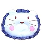 出産祝い ベビー用品 新生児 赤ちゃん用の枕 枕頭の形が良くなる 定番のドーナツ枕 ベビーまくら 枕 快適 抗菌 柔らか 眠るに優れる 0－1歳（ブルー）