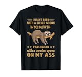シルバースプーン おもしろノベルティ ナマケモノ Tシャツ