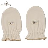 【オーガニックガーデン】ベビーミトン 生成