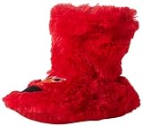 Sesame Street ボーイズ Elmo Sock Slipper カラー: レッド