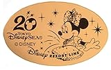 ディズニーシー　20周年　ミニーマウス　スーベニアメダル　東京ディズニーリゾート　メダル・コイン　リゾートライン　ステーション