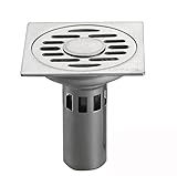 GDF ステンレス鋼床排水、トイレ下水道排水床排水（L100mm * W100mm） ( 色 : B )