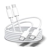 PS5コントローラー用USB C充電ケーブル 2本パック 3.3フィート 急速充電 USB Type C 充電コード ワイヤーアクセサリー PlayStation 5 Dualsense Xbox Series S X Core Elite Series 2 Switchコントローラー用 (ホワイト)