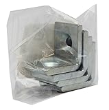 和気産業(Waki Sangyo) ユニクロ 特厚金折 補強金具 接合金具 連結金具 シルバー 4枚入 20mm IH-080