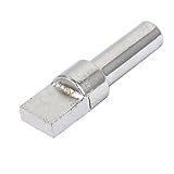 uxcell ドレッサーペン メタル製シルバートーン スクエアヘッダ 10mmシャンクサイズ