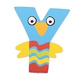 Tatiri Crazy Bird Letter Y (Blue) by Tatiri