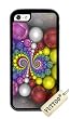 iPhone 5CケースVUTTOO カラフルなドイルスパイラル iPhone 5C専用ケース (ブラック)[並行輸入品]