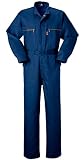 （ドン）DON 綿ストレッチ素材 ツナギ服 （オールシーズン）【S~6L/3colors】 作業着 #7800 ネイビー LL