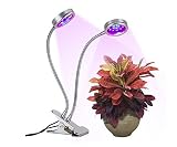 LED植物成長スタンドランプ 16W 鑑賞用水耕栽培ランプ　室内栽培ライト 植物育成使用 家庭菜園 植物育成 低消費電力省エネ (A)