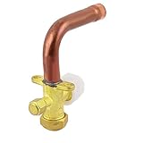 uxcell　エアコンバルブ　ベンド管　スプリット　3ウェイ　5/8BSPインレットネジ