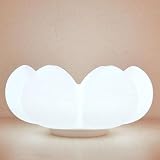 RUmfO Succulent花シリコン6 LEDナイトライトSensitiveタップコントロールUSB充電式ストレージランプ寝室装飾照明