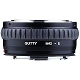 GUTTY M42レンズ用ガティカメラレンズマウントアダプターソニーアルファ用ソニーNEX EマウントカメラNEX-7 NEX-6 NEX-5N NEX-5 NEX-C3 NEX-3