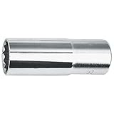 AMPRO T334568 1/2-Inch Drive by 1 1/8-Inch 12 Point Deep Socket [並行輸入品]