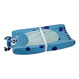 Disney Baby - Monsters, Inc. - Contoured Changing Pad Cover - Blue Sully by Crown Crafts [並行輸入品]