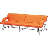 家具 便利 おしゃれ ソファ－ベット　OR（オレンジ） 100837700