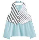 MARLMARL エプロン ギャルソン（ベビーサイズ） 4 スラッシュストライプ×ドット