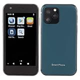 SOYES XS12 Mini 4G LTE スマートフォン、ロック解除済み携帯電話、3.0 インチディスプレイ付き、デュアルスタンバイサポートデュアルスタンバイ、顔認識、Bluetooth、WiFi (青)