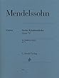 メンデルスゾーン: 子供のための小品集 Op.72 (クリスマスの小品)/原典版/ヘンレ社/ピアノ・ソロ