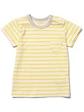 (コドモビームス) こども ビームス / “Daily Cut ” ベビーボーダー 半袖Tシャツ (70～80cm) 55040487491 70 YELLOW