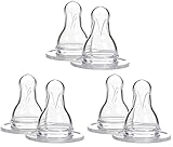 Dr. Brown's Natural Flow Level 4 Standard Nipple - 6 Count by Dr. Brown's