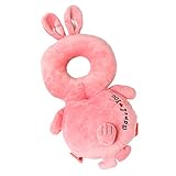 JOKnet ベビー ヘッドガード リュック キッズ 赤ちゃん 転倒防止 頭 グッズ 誕生日 0歳 F ウサギ(ピンク)