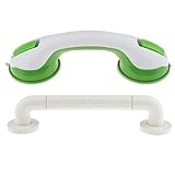 Kesoto ２個　壁掛け安全グラブバー　吸引式　安全グラブバー　安全　グラブカップ　ハンドル　ステンレススチール　手すりバー